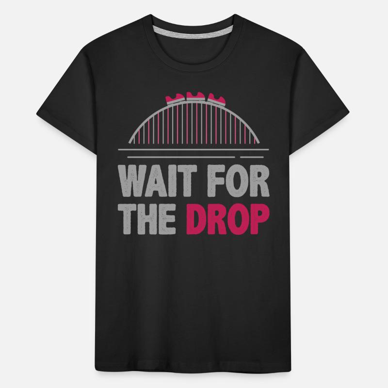 Roller coaster, roller coaster G forces, roller coaster park Kids' Premium Organic T-Shirt