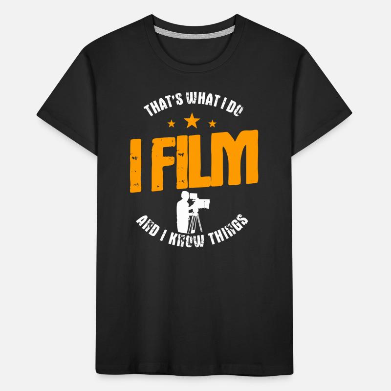 camera operator Kids' Premium Organic T-Shirt