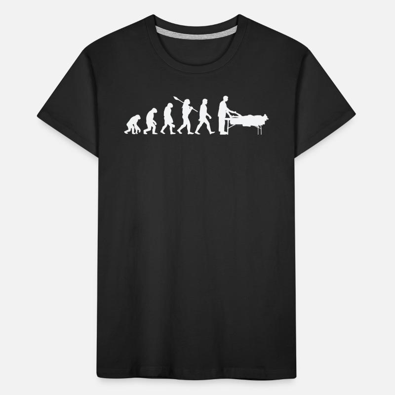 Massagetherapeut Evolution Kinder Premium Bio T-Shirt