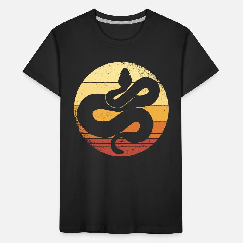 Serpent T-shirt bio Premium Enfant