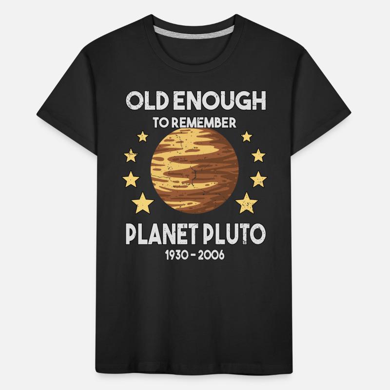 Pluto Planet Pluto Pluto Day Pluto-Tag Sterne Kinder Premium Bio T-Shirt