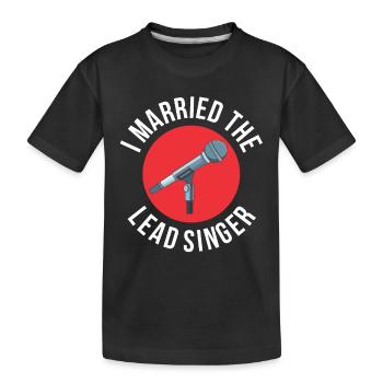 Lead Singer Chanteur Chanteuse Chanteuse Chanter Musique Karaoké - T-shirt bio Premium Enfant - noir - Devant