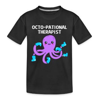Occupational therapy - Kids' Premium Organic T-Shirt - black - Front