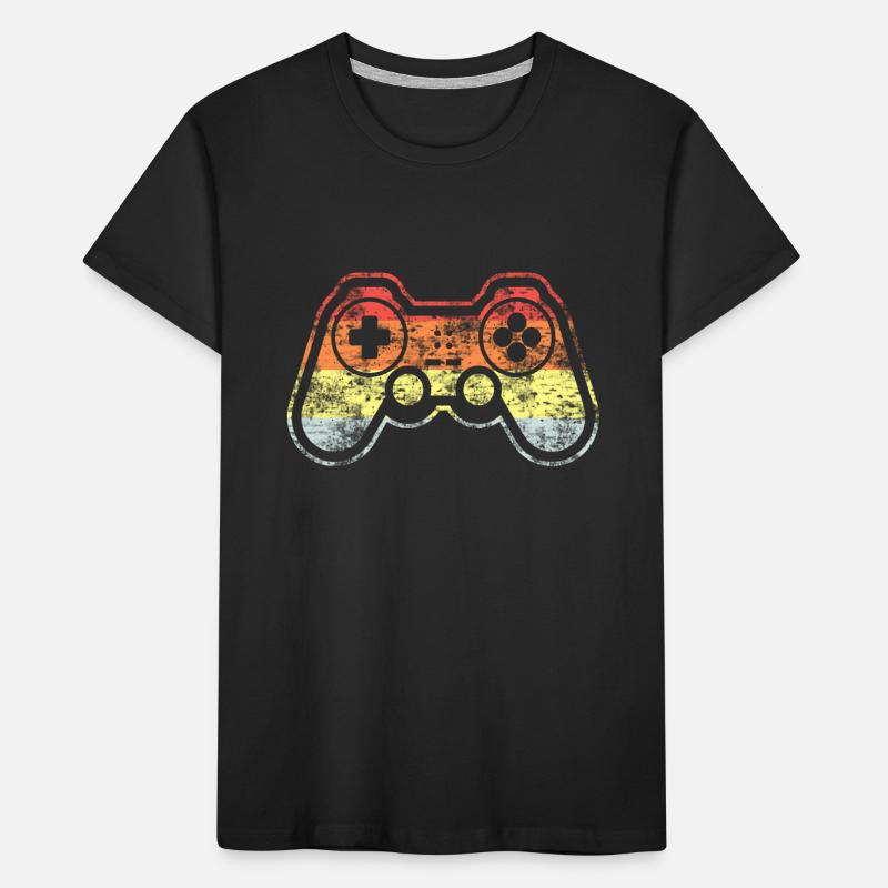 Vintage Gaming Controller Kids' Premium Organic T-Shirt