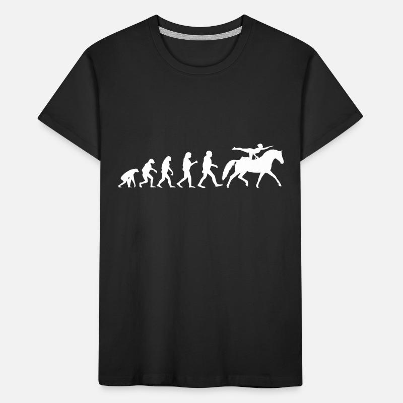 Evolution Voltigier Equestrian Equestrian Voltigieren Kids' Premium Organic T-Shirt