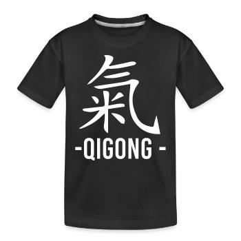 Qigong - Chigong - T-shirt bio Premium Enfant - noir - Devant