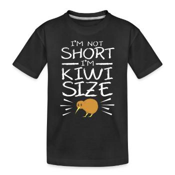kiwi-oiseau kiwi - T-shirt bio Premium Enfant - noir - Devant