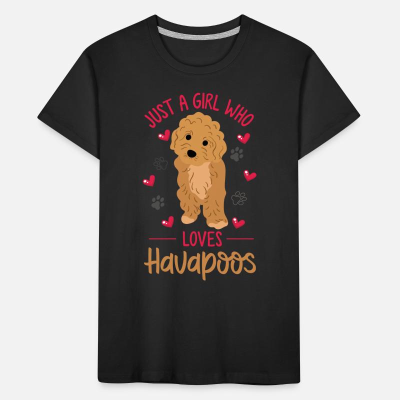 havapoo, havapoo havapoo mother, Havanese, Kids' Premium Organic T-Shirt