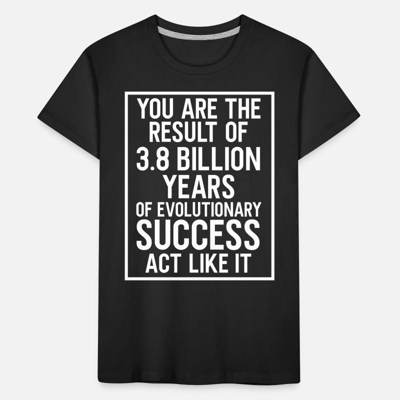 3 8 milliards d’évolution Biologiste Biologie Bio Spruc T-shirt bio Premium Enfant