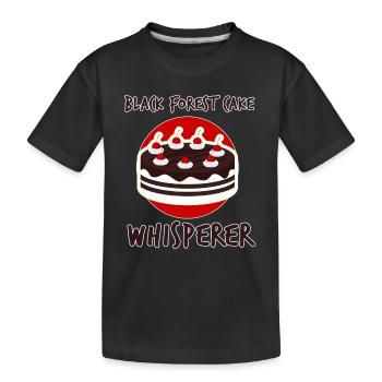 Cerises de la Forêt Noire Chuchoteurs - T-shirt bio Premium Enfant - noir - Devant