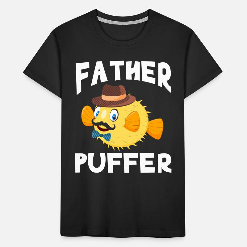 Puffer fish Buffer fish Fish Balloon fish Fish Kids' Premium Organic T-Shirt