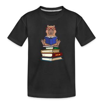 Capybara - T-shirt bio Premium Enfant - noir - Devant