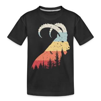Capricorne - T-shirt bio Premium Enfant - noir - Devant