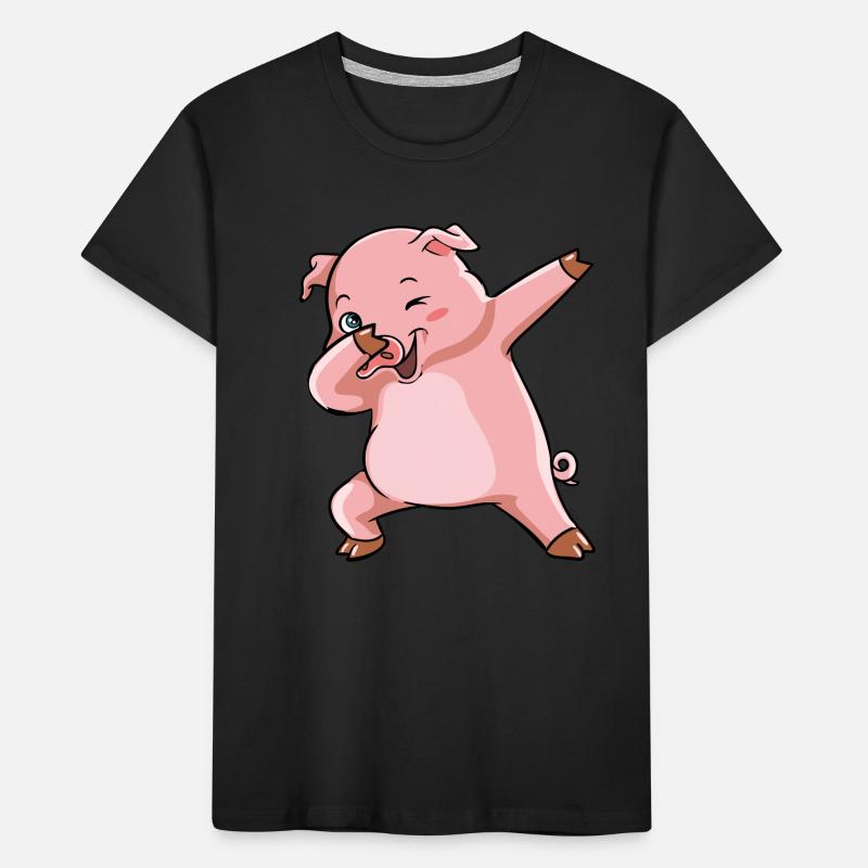 Dabbing Pig Vinder So Børne premium T-shirt økologisk
