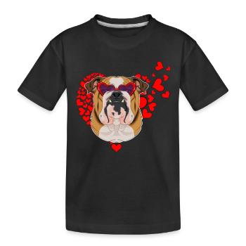 Deutsch Bulldog Lover I Dog Lover I Deutsch - T-shirt bio Premium Enfant - noir - Devant