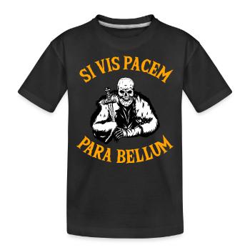 SI VIS Pacem Para Bellum - T-shirt bio Premium Enfant - noir - Devant