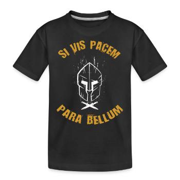 SI VIS Pacem Para Bellum - T-shirt bio Premium Enfant - noir - Devant