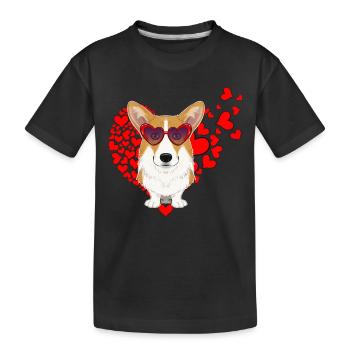 Welsh Corgi Lover I Dog Lover I Welsh Corgi - T-shirt bio Premium Enfant - noir - Devant