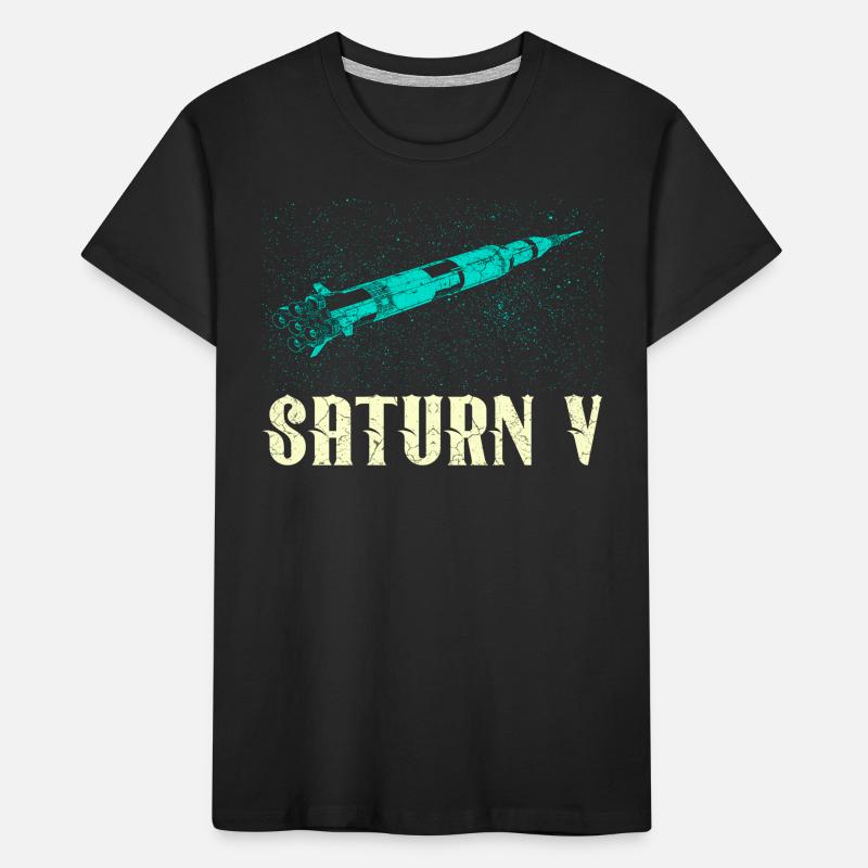 Fusée Saturn V T-shirt bio Premium Enfant