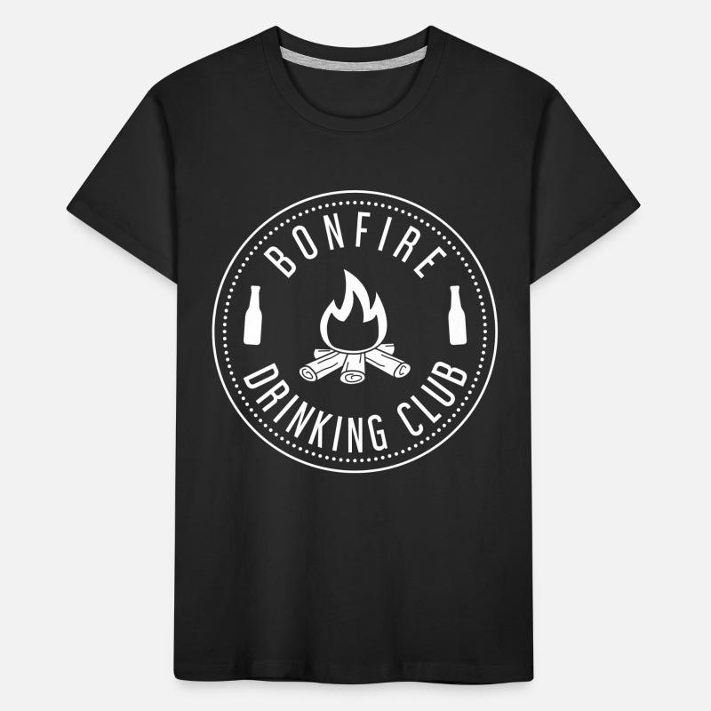 Campfire Drinking Club Kids' Premium Organic T-Shirt