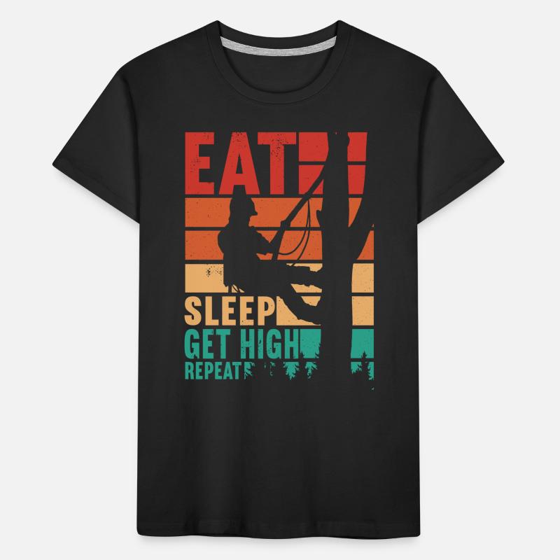 Arborist Baumpfleger Kinder Premium Bio T-Shirt