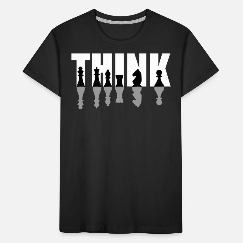 Chess player, chess game US flag Kids' Premium Organic T-Shirt