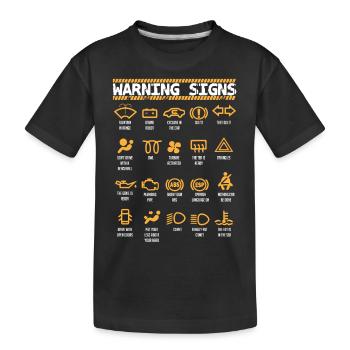 Automechaniker, Automechaniker, Garagenarbeiter - Kinder Premium Bio T-Shirt - Schwarz - Vorne