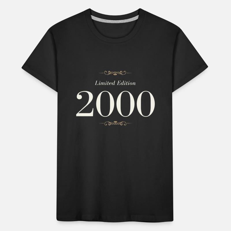 22e anniversaire Édition limitée 2000 T-shirt bio Premium Enfant