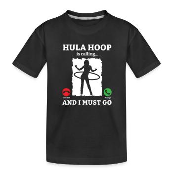 Hulahoop Hullern HulaHoop Sport Hullern Cadeau - T-shirt bio Premium Enfant - noir - Devant