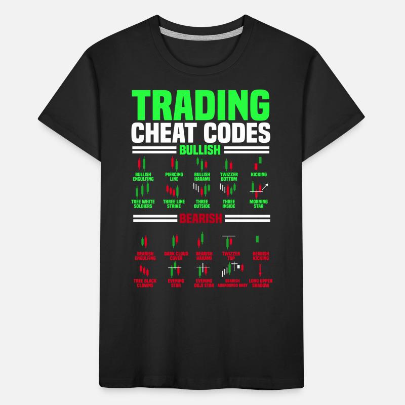 Trading, Trader, Exchange, Crypto Kids' Premium Organic T-Shirt