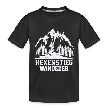 Hexenstieg Randonneurs - T-shirt bio Premium Enfant - noir - Devant
