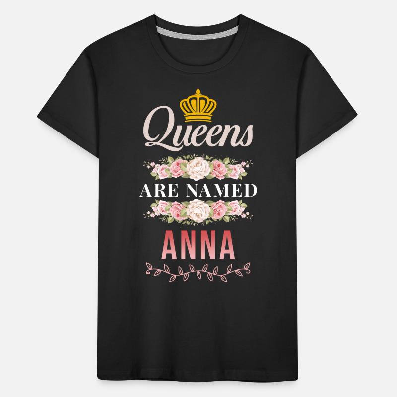 Anna Spruch Geschenk Kinder Premium Bio T-Shirt
