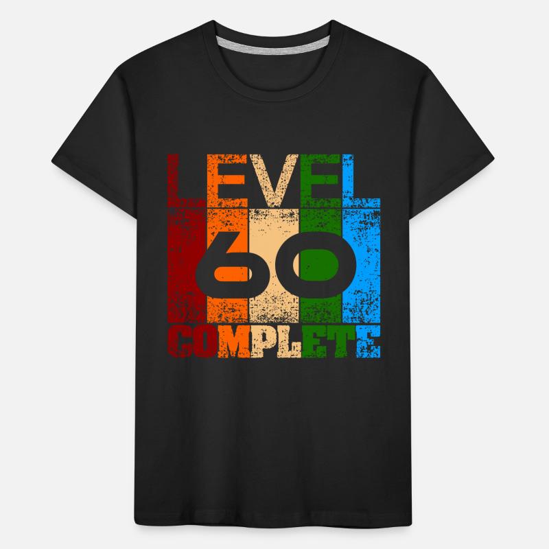 Endlich bin ich 60 Kinder Premium Bio T-Shirt
