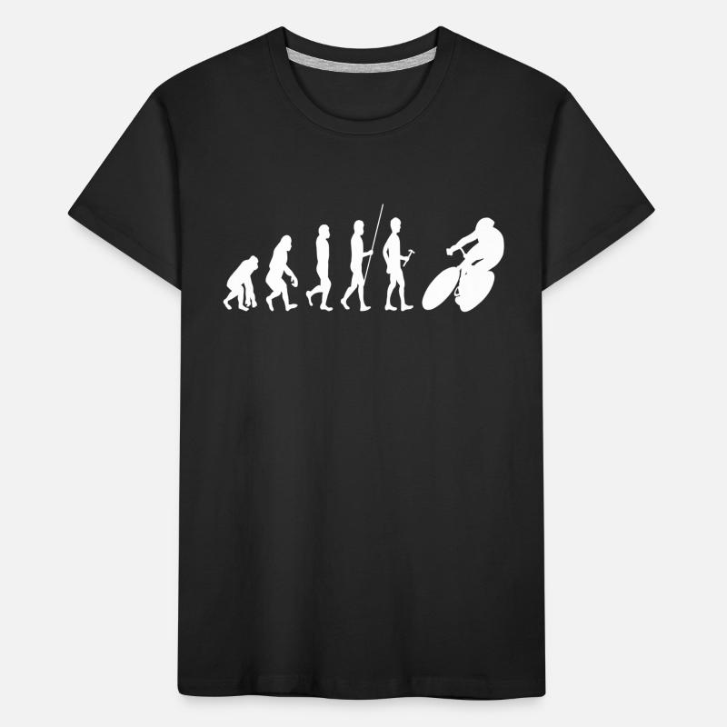 Évolution du vélo de route T-shirt bio Premium Enfant