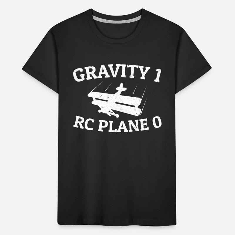 Modèle d’aviation Gravity RC Plane T-shirt bio Premium Enfant
