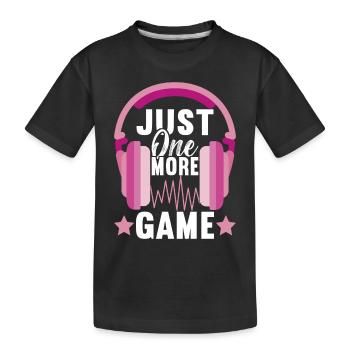 Gamer Girl Gaming - T-shirt bio Premium Enfant - noir - Devant