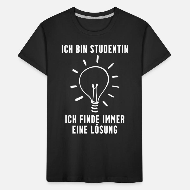 Studentin Geschenk Kinder Premium Bio T-Shirt