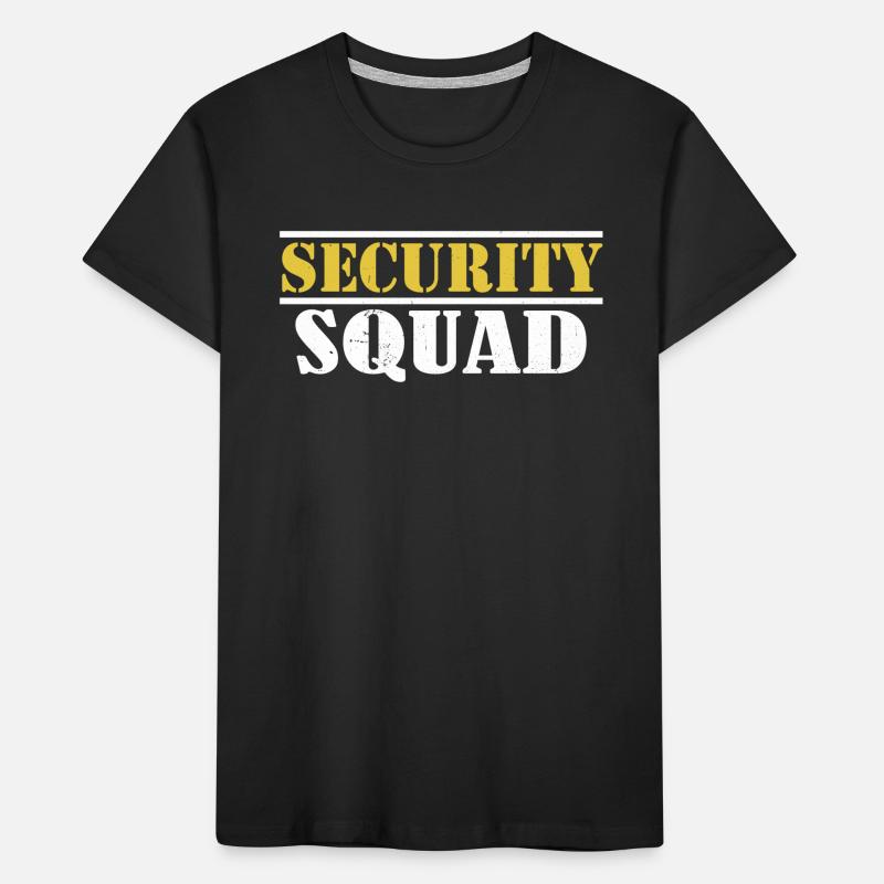 Security Squad Security Security Bouncer Kids' Premium Organic T-Shirt
