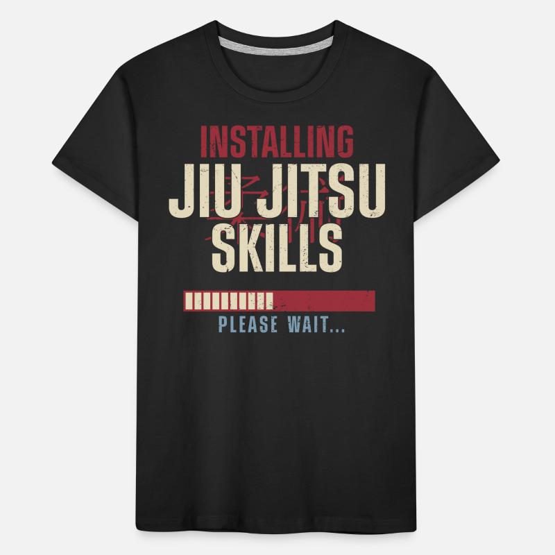 Jiu Jitsu Installing Jiu-Jitsu Kinder Premium Bio T-Shirt