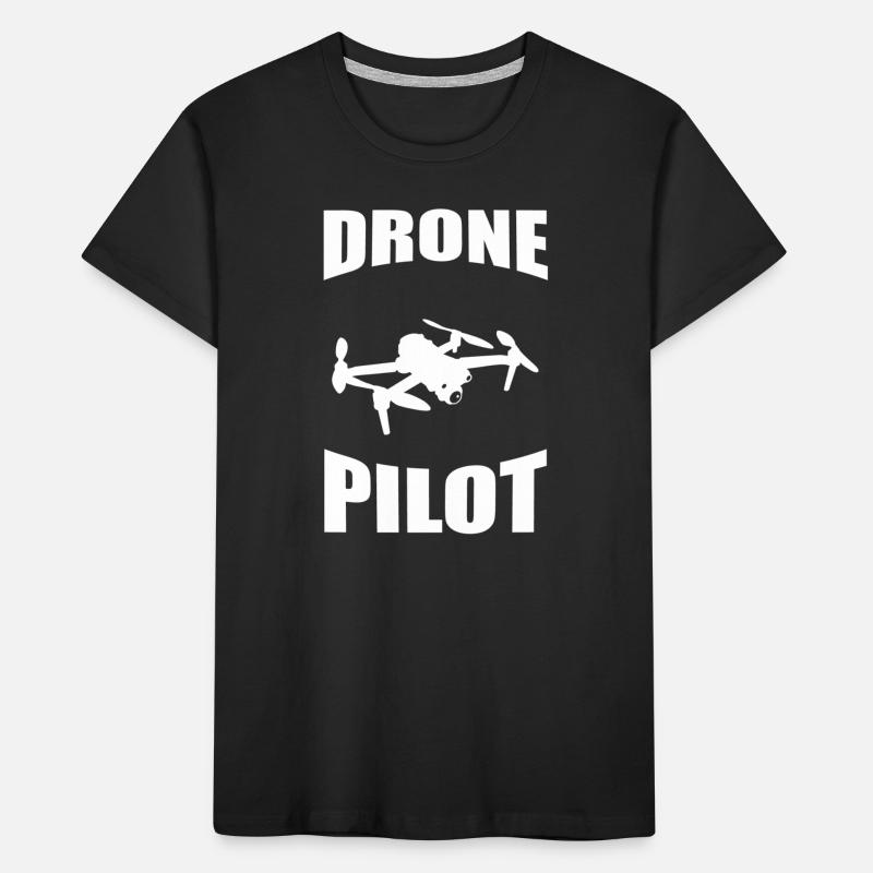 Drone Drone Drone Pilot Quadcopter Kids' Premium Organic T-Shirt
