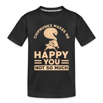 Tamia - T-shirt bio Premium Enfant - noir - Devant