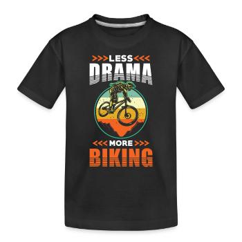 Mountrain Bike Downhill Dicton - T-shirt bio Premium Enfant - noir - Devant