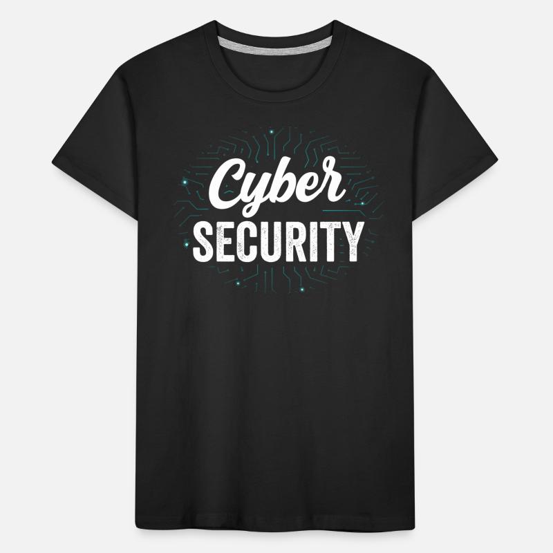 Cybersecurity Hacking Hack Hacker IT Security Kids' Premium Organic T-Shirt
