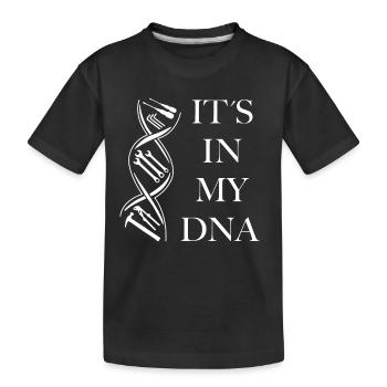 Mécanicien ADN Mécanicien - T-shirt bio Premium Enfant - noir - Devant