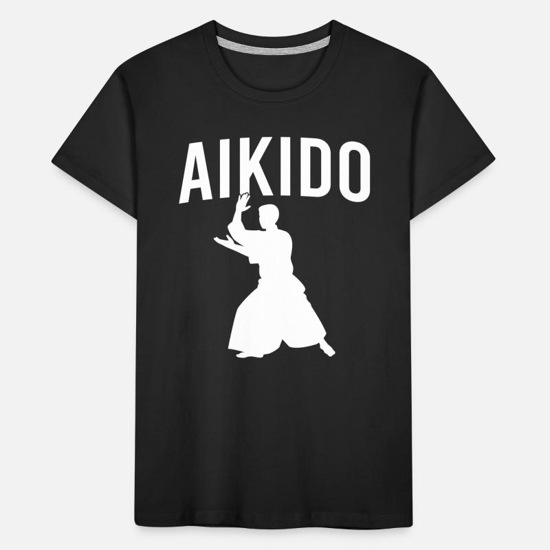 Aikido Børne premium T-shirt økologisk