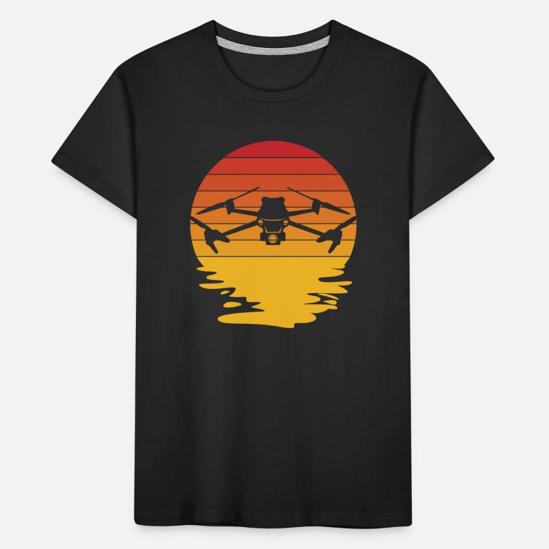 Drone Drone Drone Pilot Quadcopter Kids' Premium Organic T-Shirt