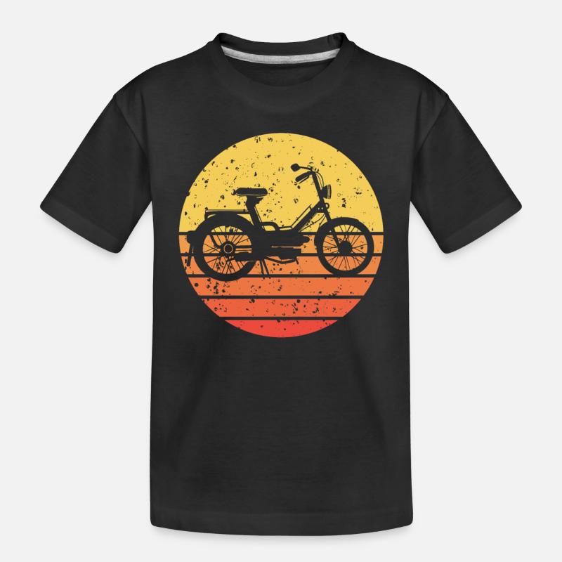 Mofa - Kinder Premium Bio T-Shirt - Schwarz