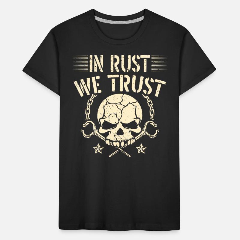 Chez Rust, nous comptons sur Blacksmith Bladesmith T-shirt bio Premium Enfant