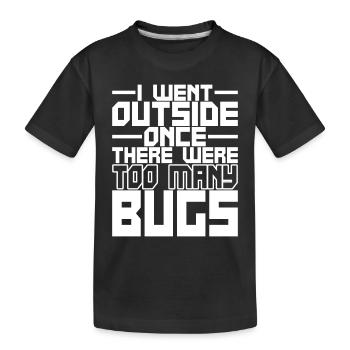 Programmers Programming Computer Scientists - Kids' Premium Organic T-Shirt - black - Front