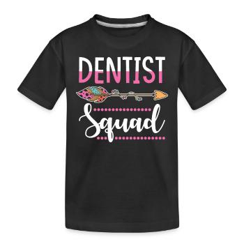 Groupe Zahnärtzin - T-shirt bio Premium Enfant - noir - Devant